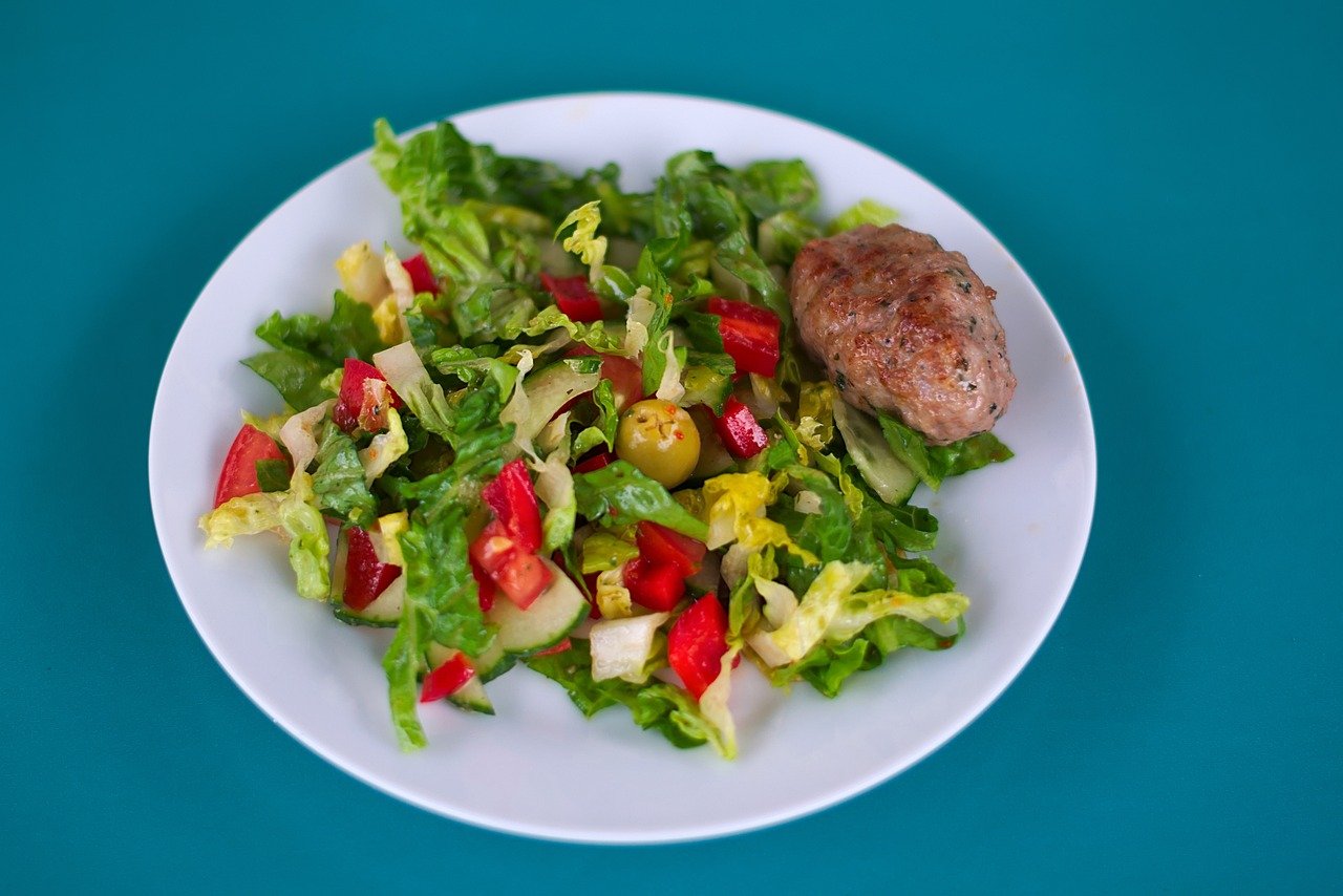 Fresh green garden Salad