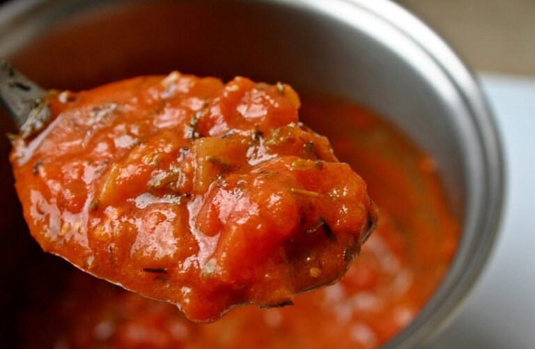 Homemade Tomato Sauce Recipe